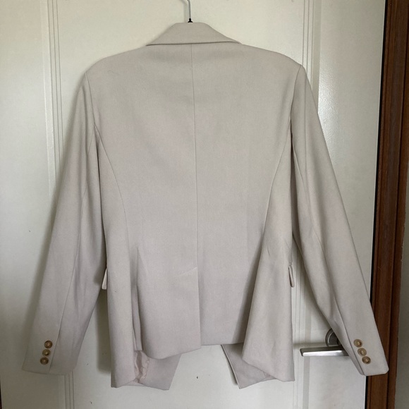 FORCAST BEIGE BLAZER SIZE 12 - Picture 3 of 4